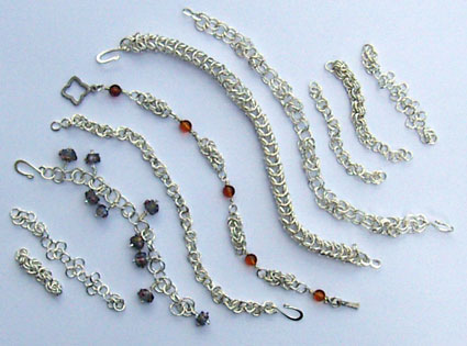 chain maille bracelets